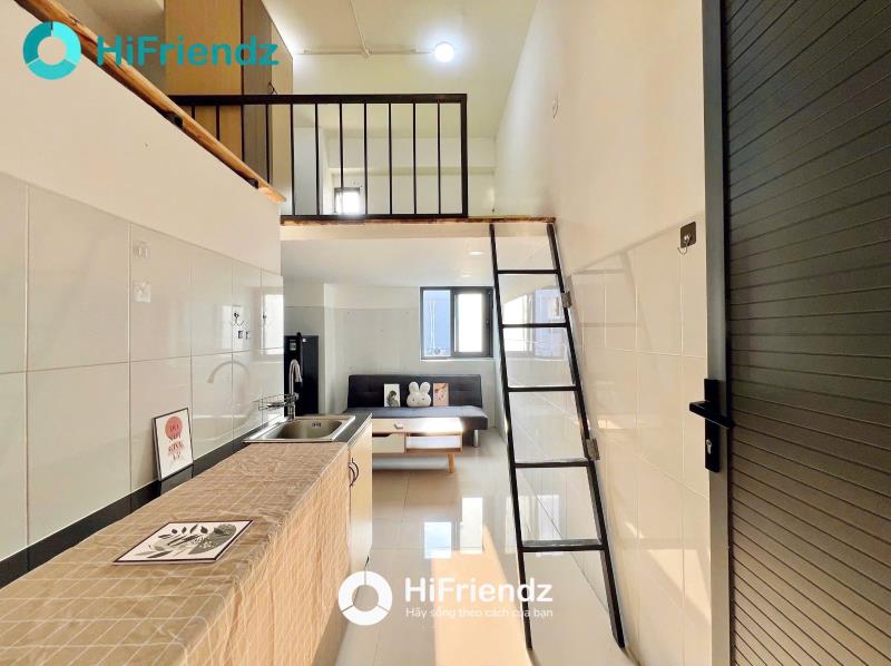 Phòng trọ duplex siêu cao, cửa sổ trời, full nội thất khu vực tân phú, gần đại học văn hiến, công thương
