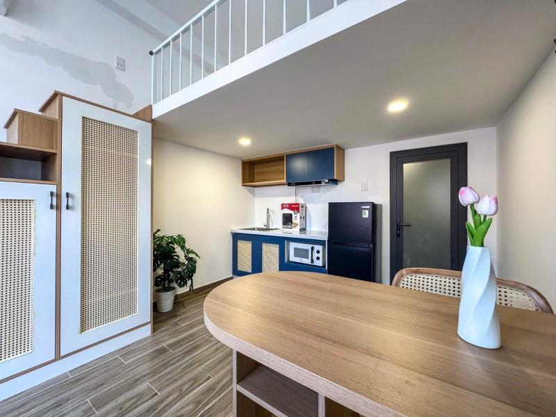 Cho thuê duplex cửa sổ trời full nội thất tại hồ văn huê, phú nhuận - Ảnh 2