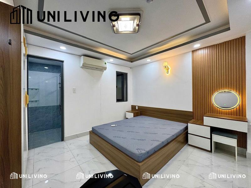 1 phòng ngủ mới 100%, thang máy, cửa sổ lớn tại nơ trang long, bình thạnh, giáp gò vấp, thuận tiện đi qua sân bay ***
