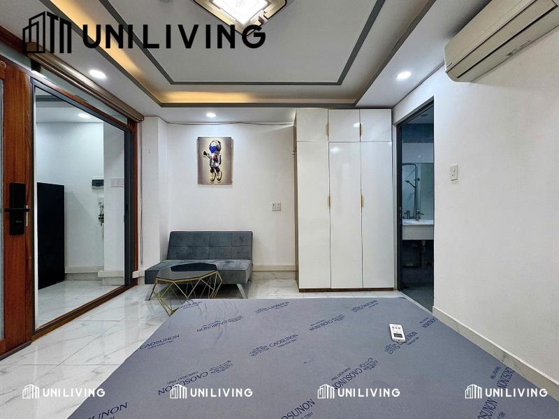 Cho thuê căn hộ ban 1pn siêu rộng, full nội thất – gần đh văn lang, mỹ thuật, uef - nơ trang long, bình thạnh