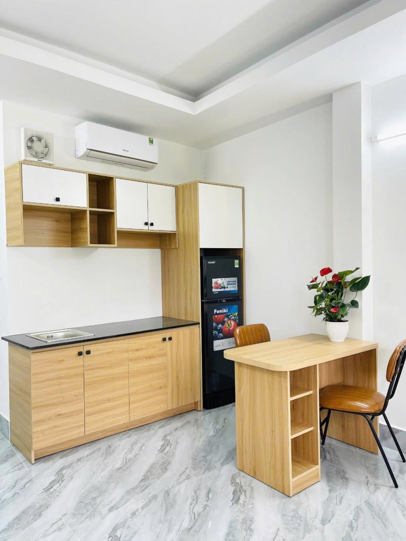 Cho thuê căn hộ rộng, ban công lớn, full nội thất – ung văn khiêm, bình thạnh gần metro, q1, q2, hàng xanh  - Ảnh 4