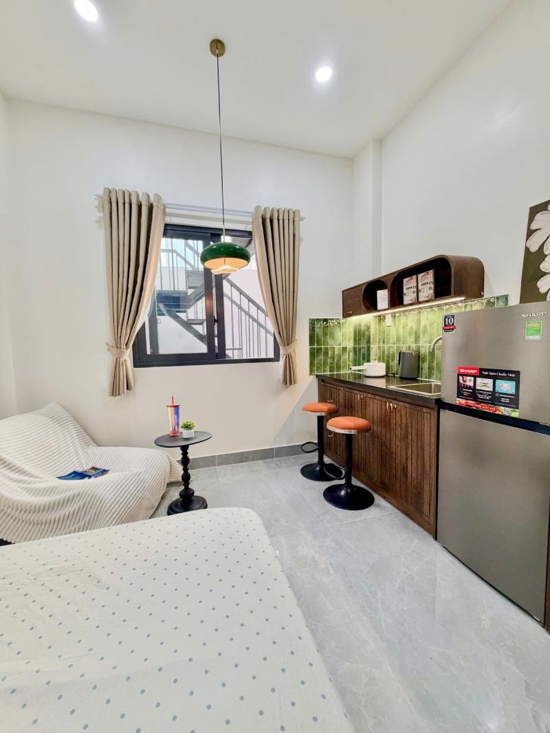 Cho thuê căn hộ mini mới, thang máy nơ trang long bình thạnh, gần đại học văn lang cs3