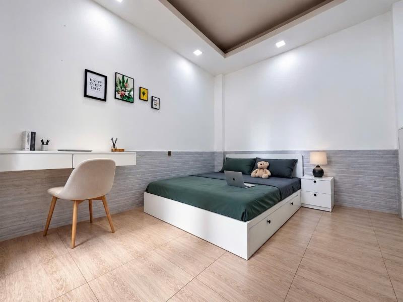 Cho thuê phòng studio full nội thất tách bếp 2 cửa sổ trời ở trường chinh
