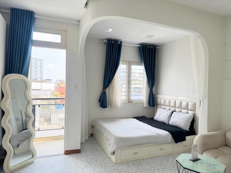 ✨Cho thuê căn hộ 35m2 - ban công – full nội thất – máy giặt riêng – giáp quận 1 ✨