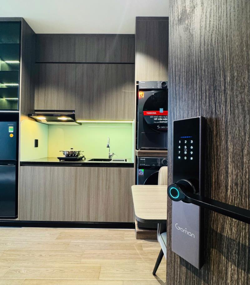 🏡 Căn hộ 1 phòng ngủ máy giặt, máy sấy riêng, cửa sổ – nơ trang long, bình thạnh gần quận 1 landmark 81   - Ảnh 4
