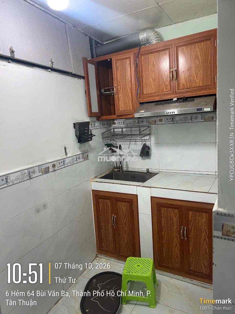 Cho thuê nhà hẻm 44b bùi văn ba, phường tân thuận, quận 7 (cũ). - Ảnh 4