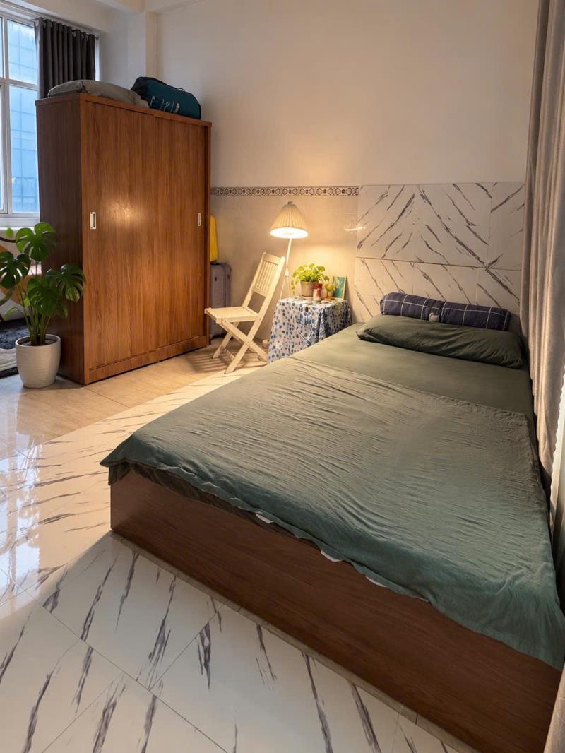 Cho thuê căn hộ 1pn 45m² full nội thất, máy giặt riêng – gần phan xích long, giáp quận 1 - Ảnh 2