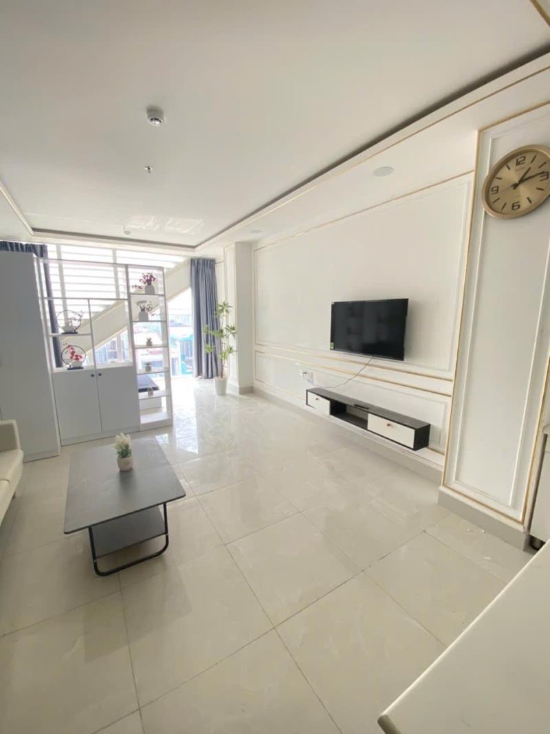 Phòng 50m2 siêu rộng thoáng sẵn nội thất siêu vip, hồ bơi giáp quận 1- chu văn an, bình thạnh