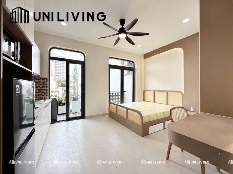Căn hộ studio full nội thất ban công thoáng hoàng diệu quận 4 gần cầu ông lãnh, cầu calmette