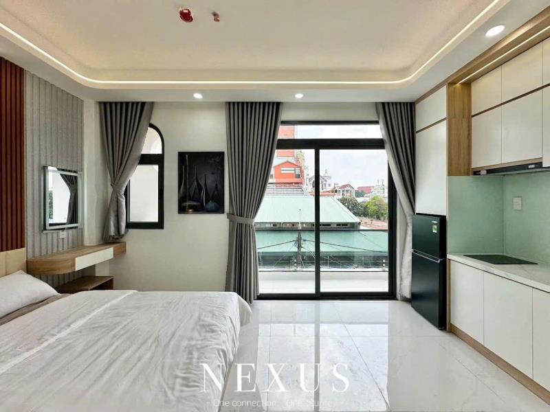 Cho thuê căn hộ full nội thất ban công tại nơ trang long, bình thanhh - Ảnh 3