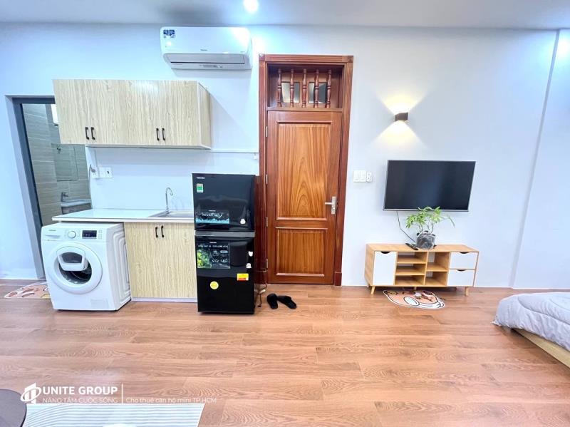 Căn hộ 45m² máy giặt riêng – nhà mới, gần hàng xanh, giáp quận 1 | nguyễn gia trí, bình thạnh - Ảnh 3