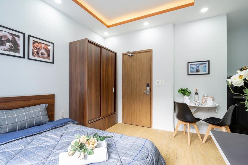 Cho thuê căn hộ 35m² – full nội thất – gần ngã tư hàng xanh - Ảnh 4