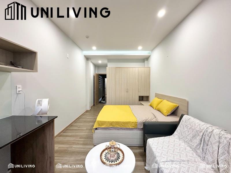 Cho thuê căn hộ ban công full nội thất mới xây ngay cầu thị nghè - Ảnh 2