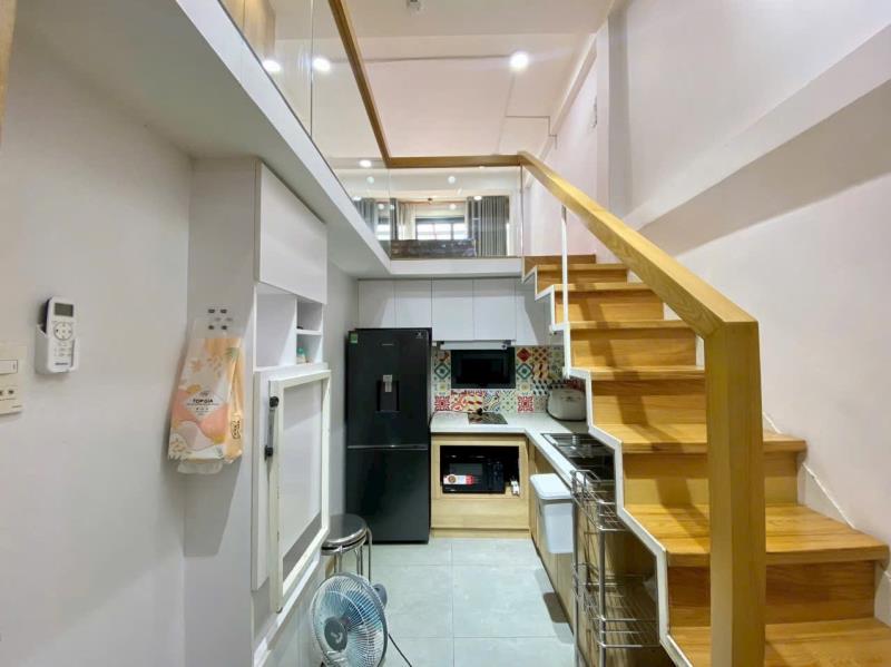 ✨Cho thuê căn hộ duplex gác cao không đụng đầu ngay phan văn hân/ thị nghè