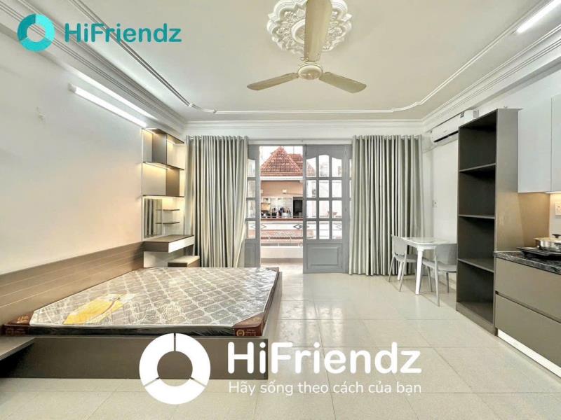 Cho thuê căn hộ có ban công, bếp rộng 42m² – nguyễn kiệm,phú nhuận gần công viên gia định, sân bay tân sơn nhất