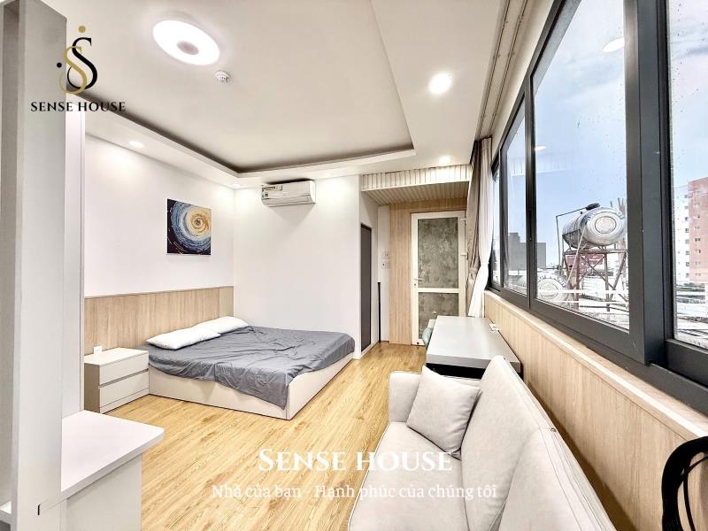 Studio full cửa sổ trời 40m2 | đi bộ qua aeon mall | full nt | view kính siêu thoáng - Ảnh 3