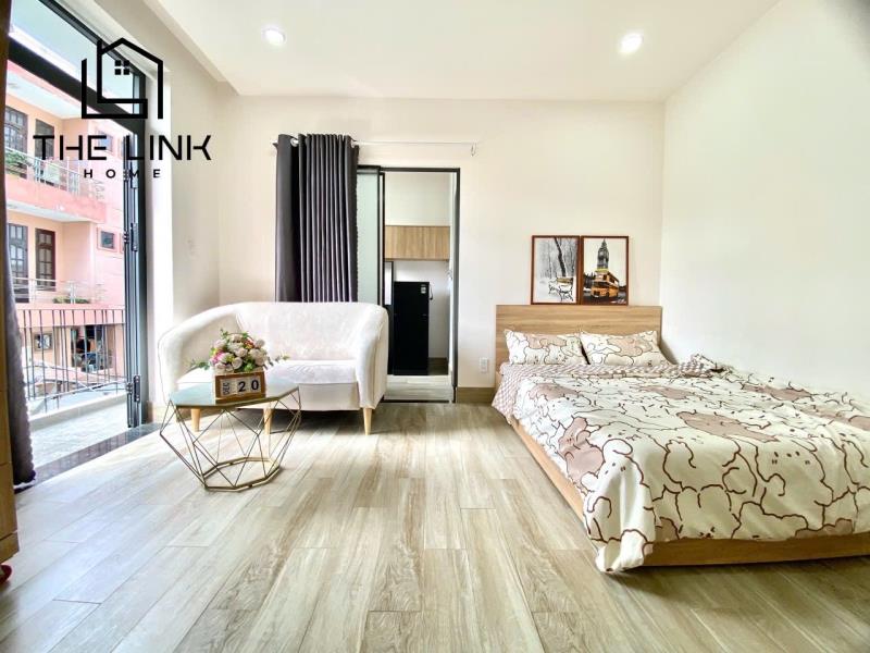 1 phòng ngủ 45m² ban công lớn – máy giặt riêng, giáp q1, q2 | ung văn khiêm, bình thạnh - Ảnh 2