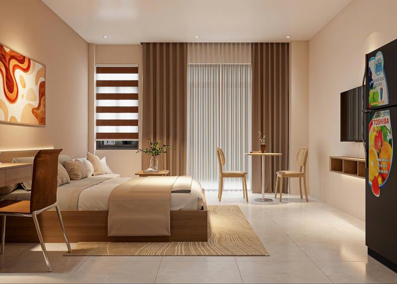 🔥 Căn hộ cao cấp sát vách ga t3 sân bay – full nội thất xịn – trống nhận phòng 01/11 🔥 📍 vị trí: ngay cổng nhà ga t3 tân sơn nhất, thuận tiện di chuyển hoàng hoa thám, cộng hòa, trường sơn. 📐 - Ảnh 3