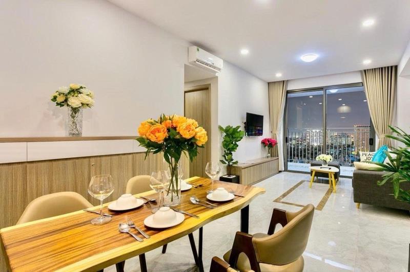 Cho thuê căn hộ cao cấp kingdom 101, quận 10, dt: 90m² (3pn - 2wc), nhà mới sạch đẹp - Ảnh 2