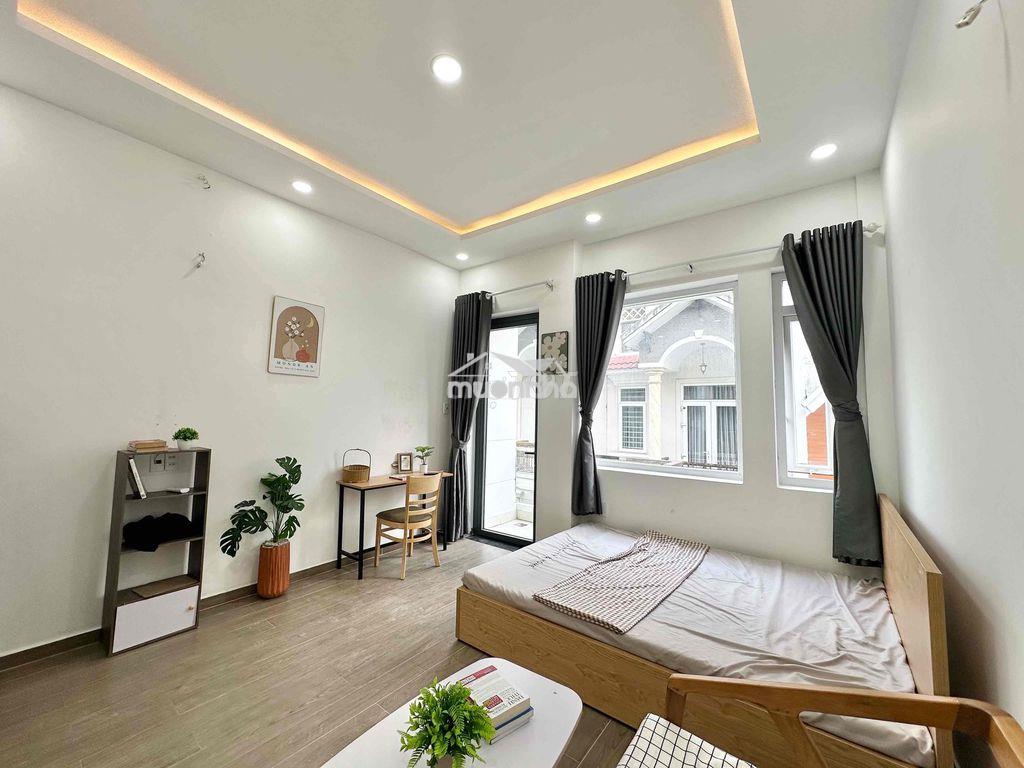 Cho thuê phòng trọ giá rẻ full nội thất mới có ban công thoáng mát - Ảnh 2