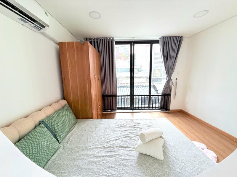 Cho thuê căn hộ đối diện trường đh tdt gần sát sàn sạc lotte mart  - Ảnh 2