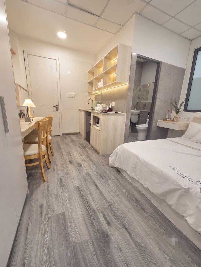 Cho thuê căn hộ tại bình thạnh full nội thất, ban công, máy giặc riêng, thoáng mát, gần điện biên phủ, hàng xanh, quận 1 - Ảnh 3