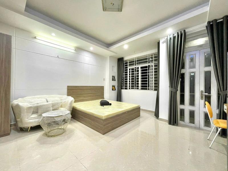 Căn hộ full nội thất, máy giặt riêng tại bùi hữu nghĩa, bình thạnh, sát chợ bà chiểu & cầu bông quận 1 - Ảnh 2