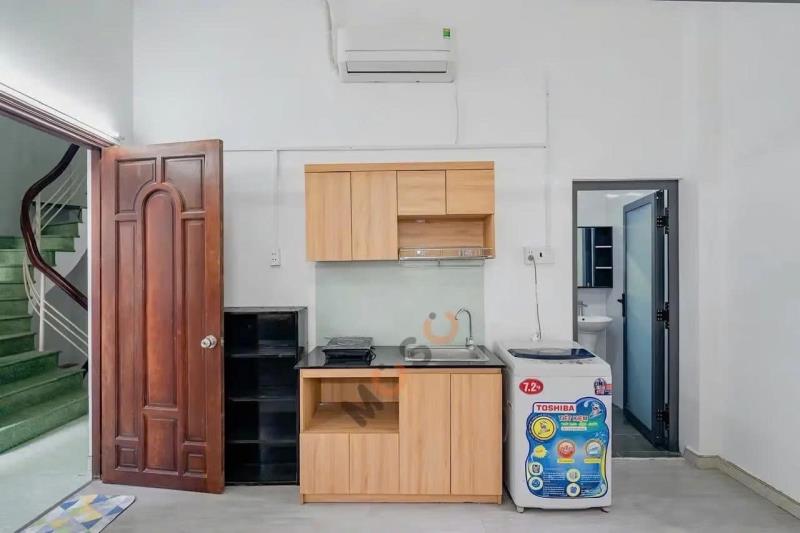 Căn hộ mới khai trương máy giặt riêng – 45m², cửa sổ thoáng tại nơ trang long, bình thạnh gần quận 1 phú nhuận - Ảnh 2