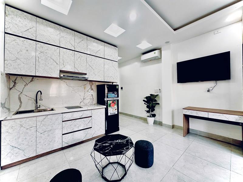 Cho thuê căn hộ full nội thất, ban công rộng, cửa sổ lớn gần cư xá thanh đa, khu du lịch bình quới 1 – bình quới, bình thạnh