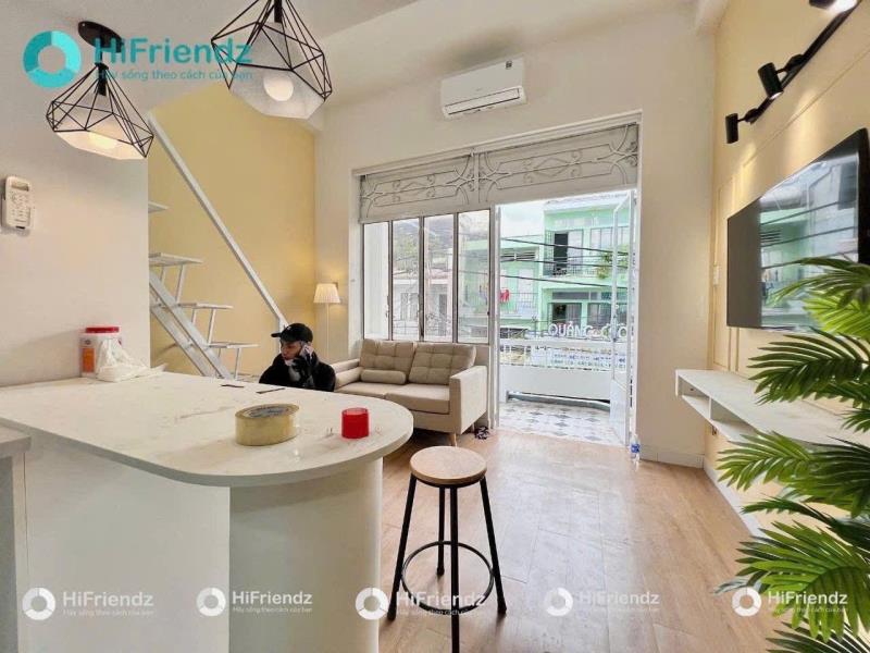 Cho thuê căn hộ duplex ban công full nội thất tại bùi đình túy gần q1, q2 - Ảnh 4