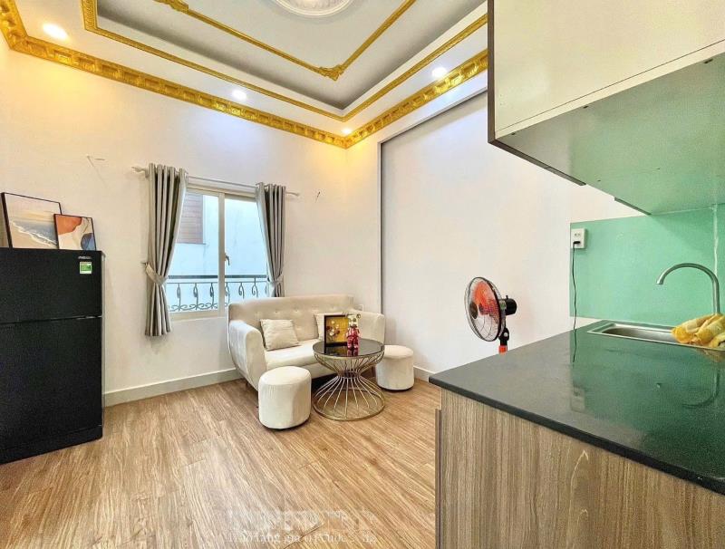 Cho thuê căn hộ phú nhuận – 1pn – 40m² – ban công riêng – full nội thất – máy giặt riêng - giáp quận 1