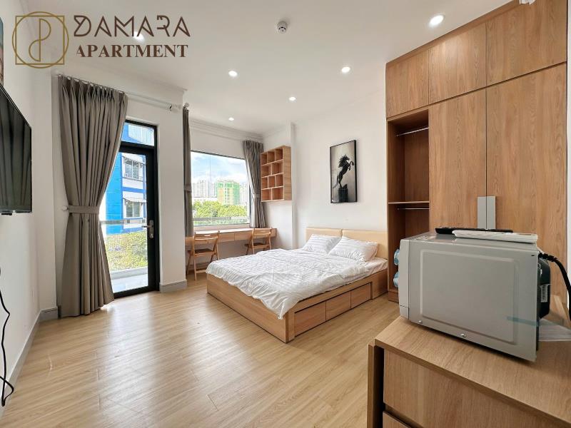 Căn hộ studio-cửa sổ full nội thất bình thạnh - Ảnh 4