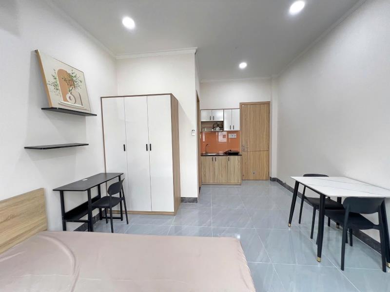 Cho thuê căn hộ studio thuận tiện đi lại, , tiện nghi, full nội thất - Ảnh 2