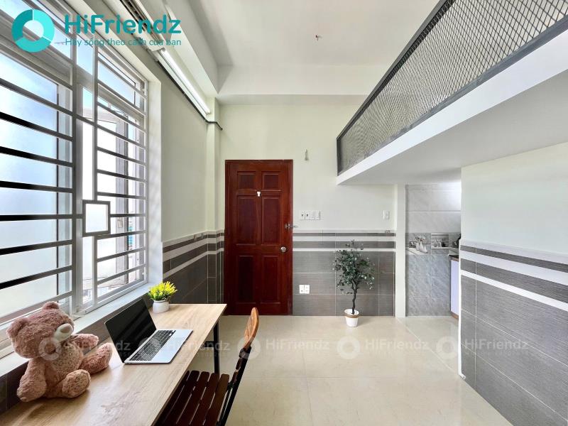 Mặt tiền phạm văn chiêu duplex cửa sổ trời - Ảnh 3