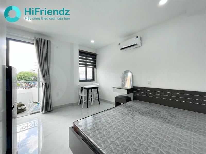 Cho thuê căn hộ bình thạnh – 35m² – ban công riêng – full nội thất – gần hàng xanh