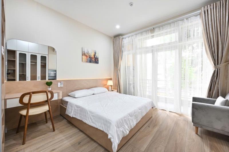 Cho thuê căn hộ 1pn full nội thất ban công thoáng mát trần quang khải quận 1 gần chơ tân định - Ảnh 3