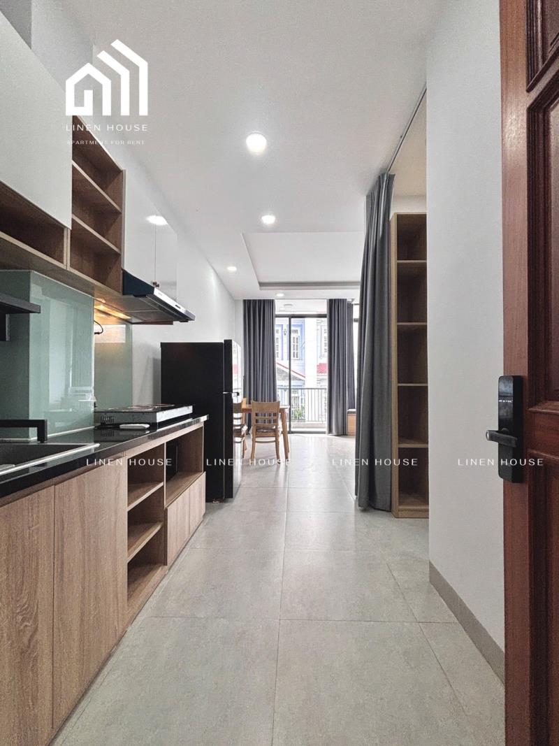 Cho thuê căn hộ 1pn ban công mới 100% - full nội thất - gần etown cộng hoà - Ảnh 4