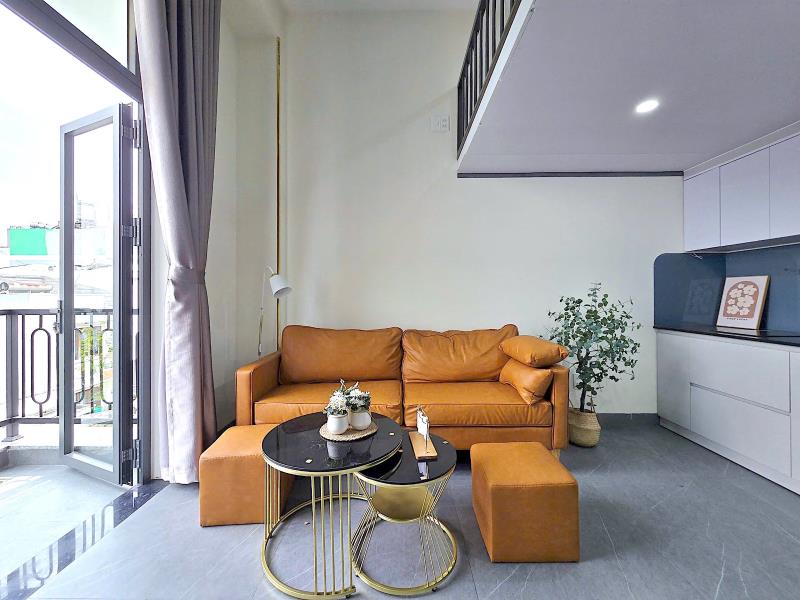Cho thuê căn hộ duplex full nội thất ban công  - Ảnh 3