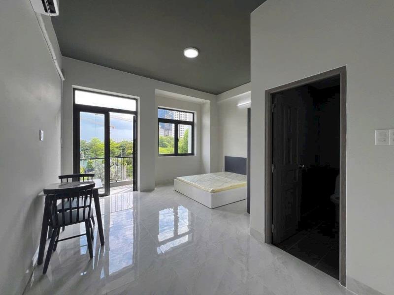 Cho thuê chung cư mini 40m2 ban công khuất bếp gần phan xích long, trường sa - quận 1 quận 3 full nội thất, mới 100%