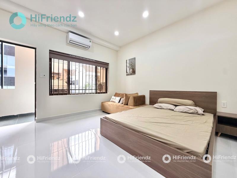 Cho thuê chdv cao cấp 1pn 1pk bếp rộng 40m2 gần bv tâm anh - sân bay - cv hoàng văn thụ - Ảnh 2