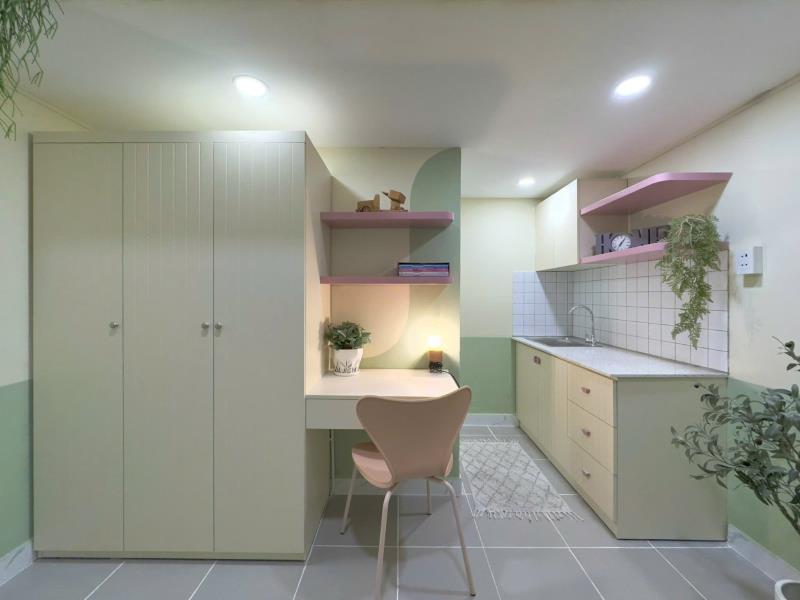 Phòng có gác tại huỳnh tấn phát quận 7 - Ảnh 3