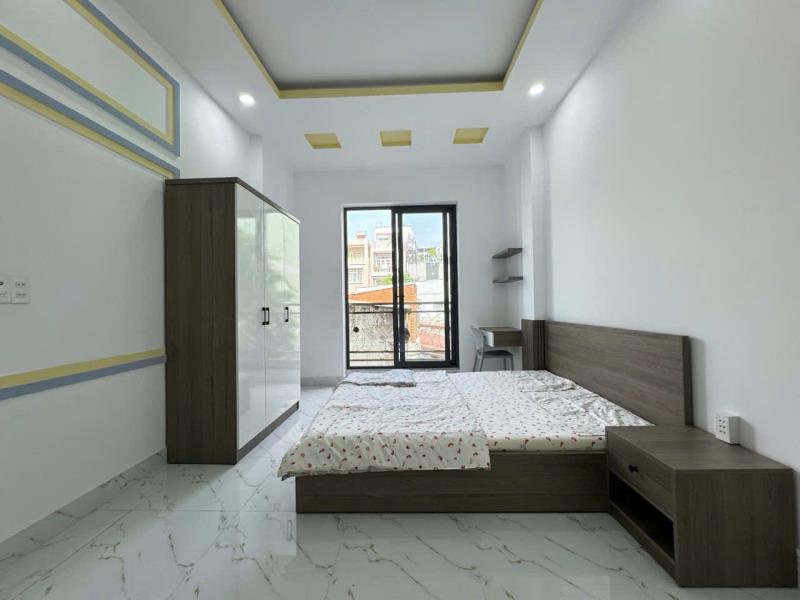 Cho thuê căn hộ 35m² có ban công, full nội thất – trần bình trọng, gần chợ bà chiểu - Ảnh 3