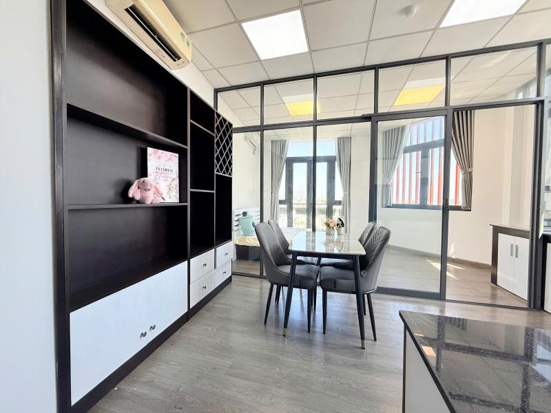 1 phòng ngủ tách bếp mới giặt riêng view kính ban công thang máy ngay ngã tư nguyễn xí - phạm văn đồng - phú nhuận - Ảnh 4