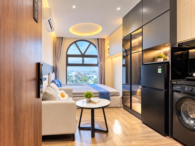 Cho thuê căn hộ full nội thất mới 100% phạm văn bạch | gần đh công nghiệp – đh gia định – đh văn lang