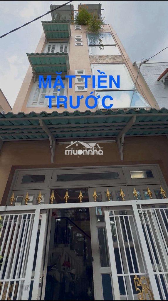 Nhà bình thới hẻm xe hơi diện tích sàn 104m2 diện tích xây dựng 34m2