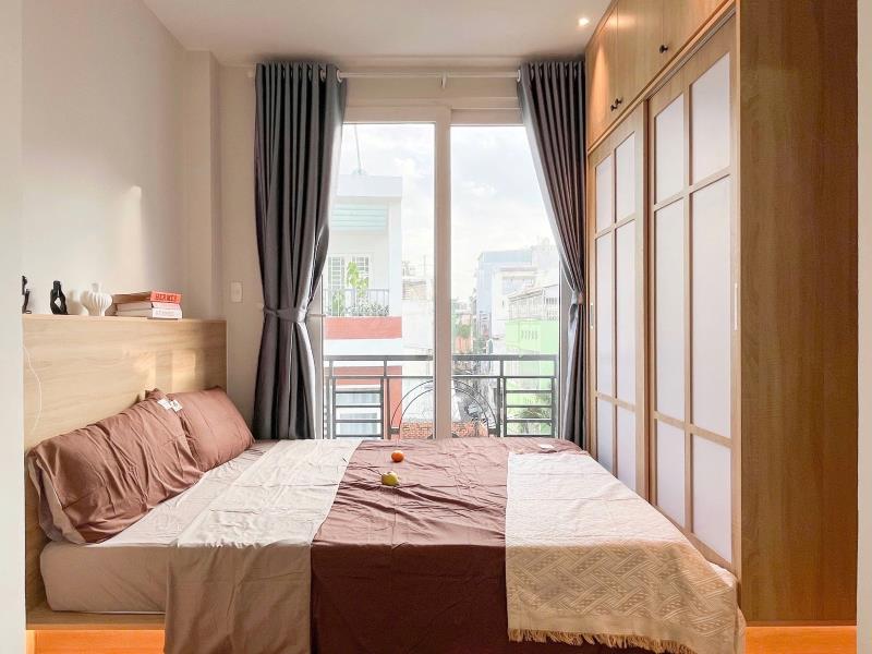 Căn studio/studio tách bếp view ban công - gần đh văn hiến, đh công thương, luỹ bán bích, thoại ngọc hầu, bình long, hoà bình - Ảnh 2