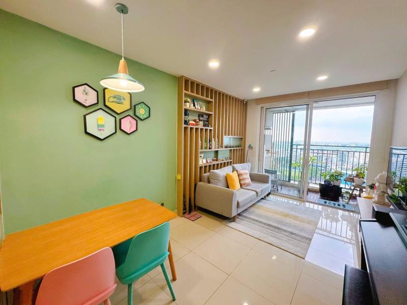 Cho thuê căn hộ charmington la pointe, 181 cao thắng, quận 10, diện tích: 80m², 3 phòng ngủ, 2wc