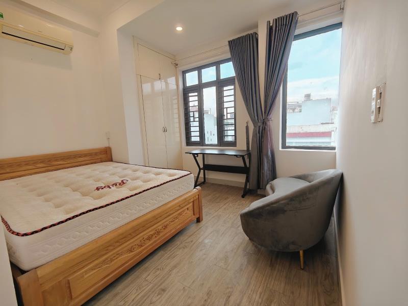 Cho thuê căn hộ 1 phòng ngủ 45m2 siêu thoáng sẵn nội thất giáp quận 1- đào duy anh, bình thạnh