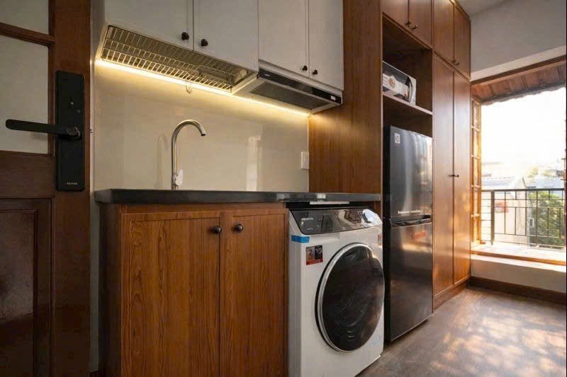 Cho thuê studio rộng có ban công 27m² tại phan văn lưu gần chợ bà chiểu  - Ảnh 4