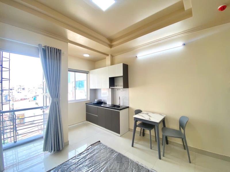 Cho thuê căn hộ ban công vạn kiếp - bình thạnh full nội thất không gian rộng rãi - tiện di chuyển q1 q3 - Ảnh 2